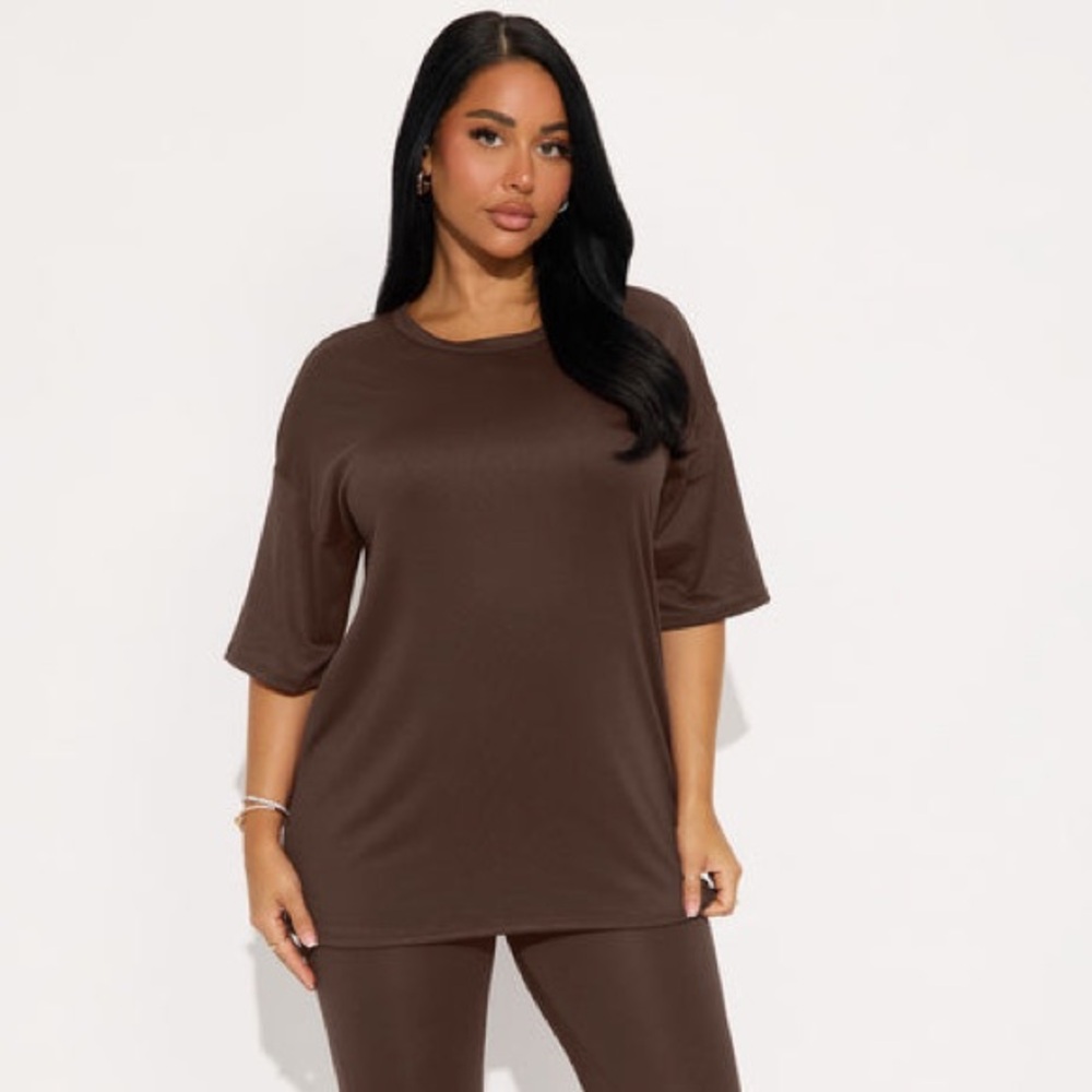 ~Weekend Vibes Rich Chocolate Capri Leggings~ - Picture 3 of 15
